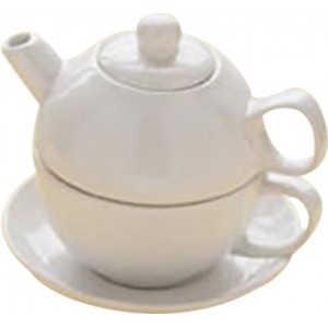 BIA Cordon Bleu 0.38-qt. Tea for One with Saucer Teapot Set BIA1003